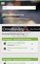 Kickstarterforum Clone